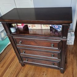Elegant Dark Wood Dresser