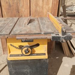 Vintage Rockwell 10in Homecraft Table Saw