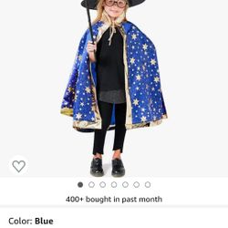 wizard costume and wand