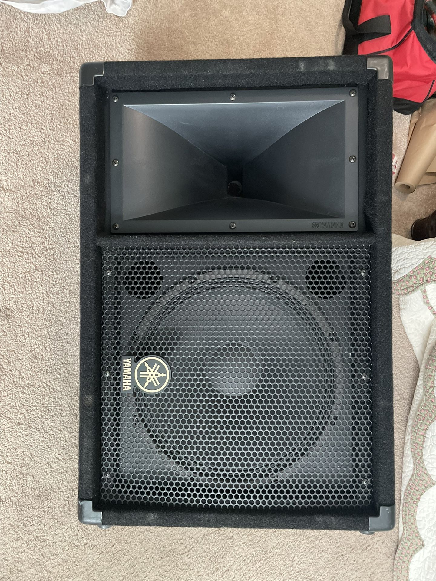 Yamaha SM12V Passive Floor Monitor / PA Speaker