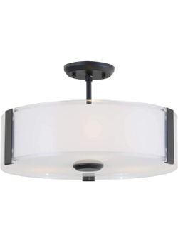 DSI Oil Rubbed Bronze LED Semi-flush Mount Light