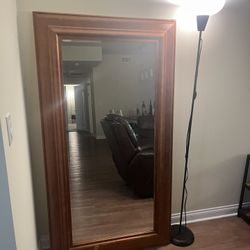 Pottery Barn Solid Wood Mirror