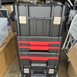 NEW - Stackable Roller Bool box