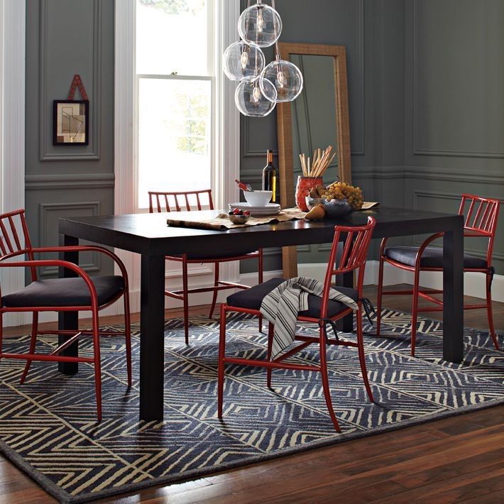 Dining Table West Elm Parsons Espresso Brown (paid $1199)