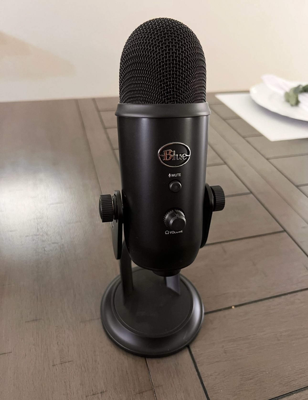 Blue Yeti Microphone (black) with travel case $70 obo