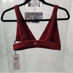 New Alo Yoga Ribbed Brallete 