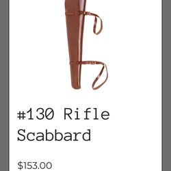 Triple K Leather Rifle Scabbard 