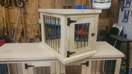 Custom dog crate