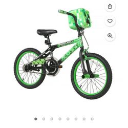 Dynacraft Minecraft 18-Inch Unisex BMX Bike for Child 6-9 Years
