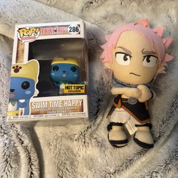 Fairy Tail Funko And Plush 