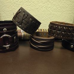 Leather Bracelets 
