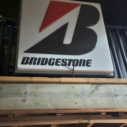 Bridgestone Lighted Sign w/o bulbs