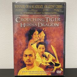 Crouching Tiger Hidden Dragon DVD Movie NEW SEALED Chow Yun Fat 2000