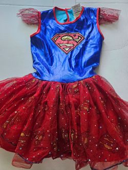 Supergirl Kids Costume Dress