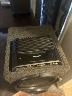 car Speakers and Amp