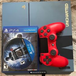 PS4 UNCHARTERED TESTED 500gb ALL CABLES AND GAME