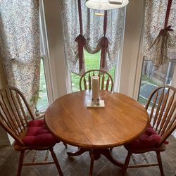 Wooden Table And Chairs