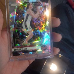 Caitlin Clark wnba prizm silver ice rc