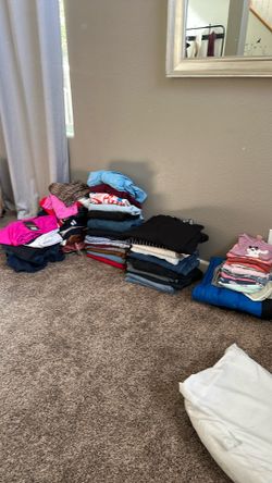 Men, women, kids clothes new and used