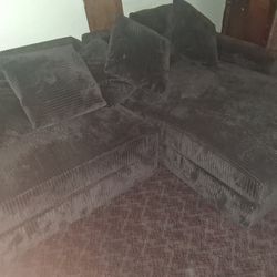 Corduroy Sectional 