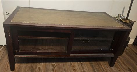 Wood and Glass Cabinet