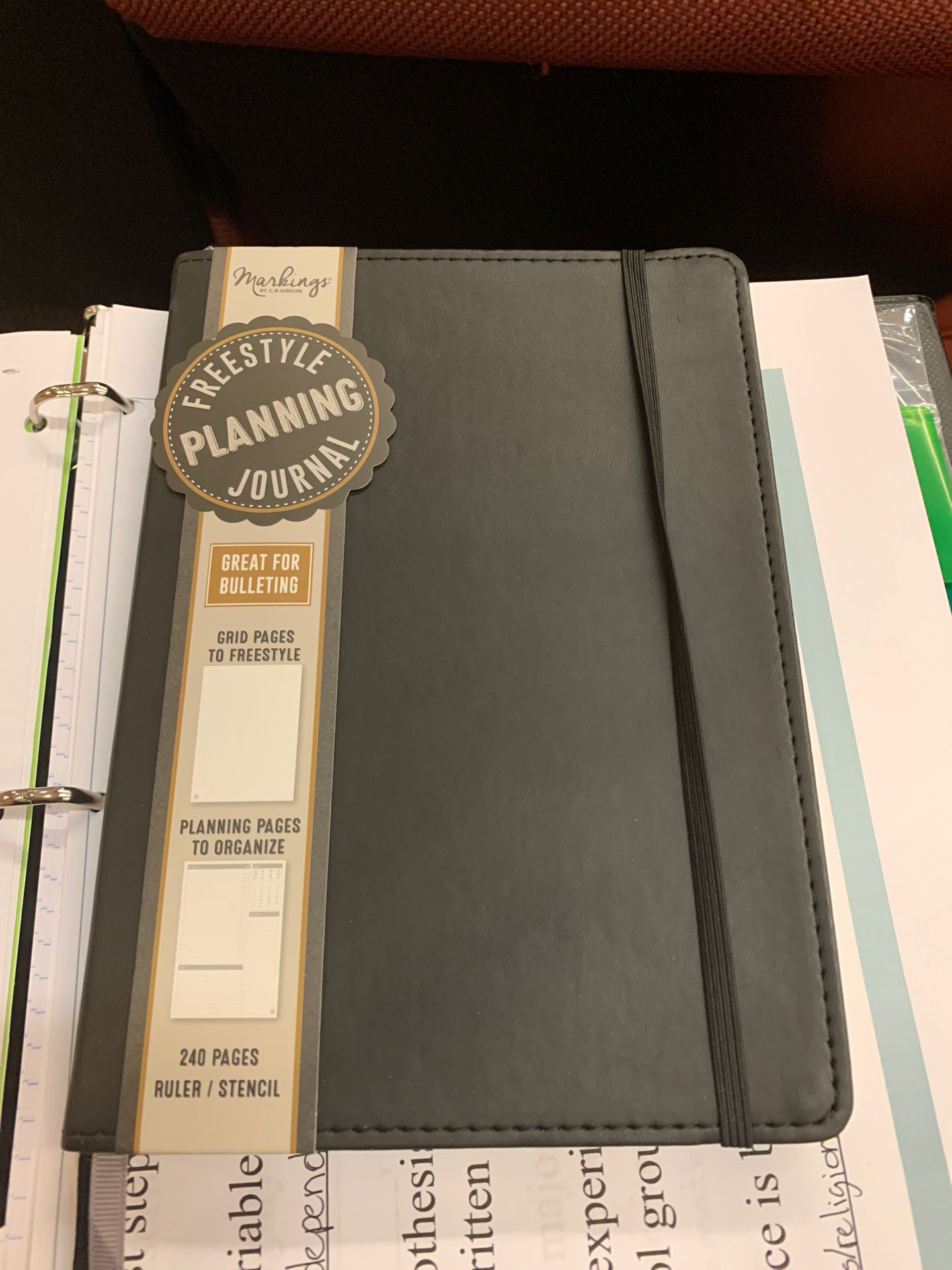 Markings by CR Gibson Freestyle Planning Journal