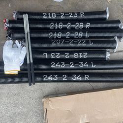 GARAGE DOORS SPRINGS FORSALE 