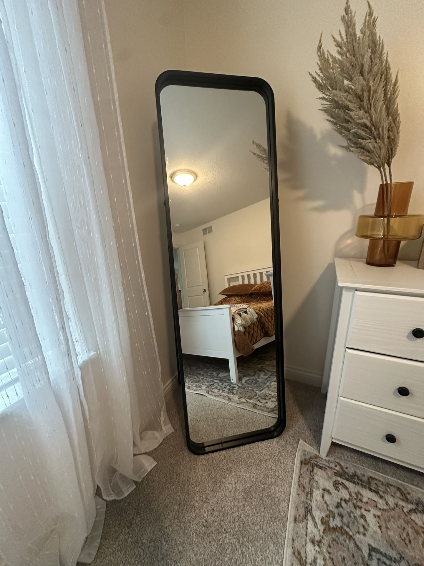 Floor Length Mirror (with Crack)