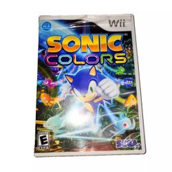 Sonic Colors (Nintendo Wii, 2010) COMPLETE CIB, TESTED