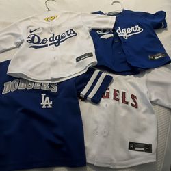 Toddler Dodger Baseball Jerseys 