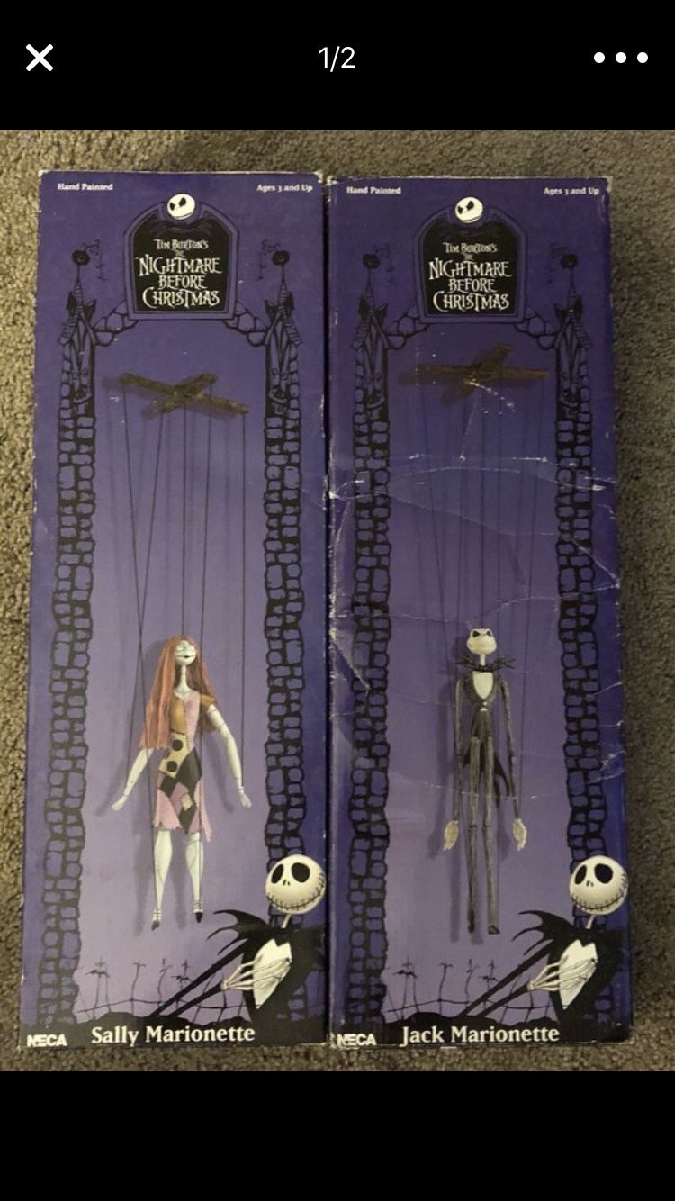Nightmare before Christmas marionettes