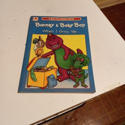 Barney & Baby Bop 1993 Coloring Book 