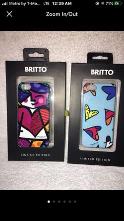Britto iphone 5 case Limited addition one for 10 or two for 15!!!