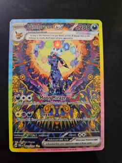 Pokemon Prismatic Umbreon SIR " Sunbreon"