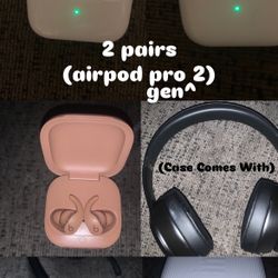 Airpods, Beats, Ect read desc.