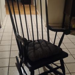 Black Rocking Chair