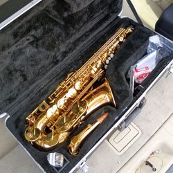LIKE NEW CANNONBALL FALCON A90L ALTO SAXOPHONE. HUGE DEAL!