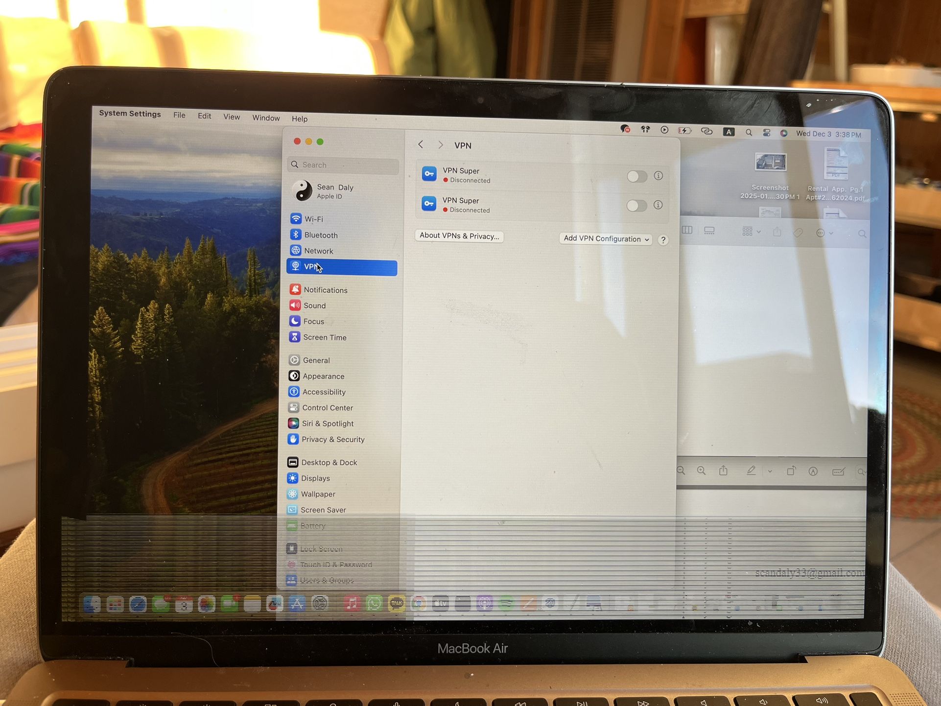 Macbook Air - Fuzzy Screen Issue