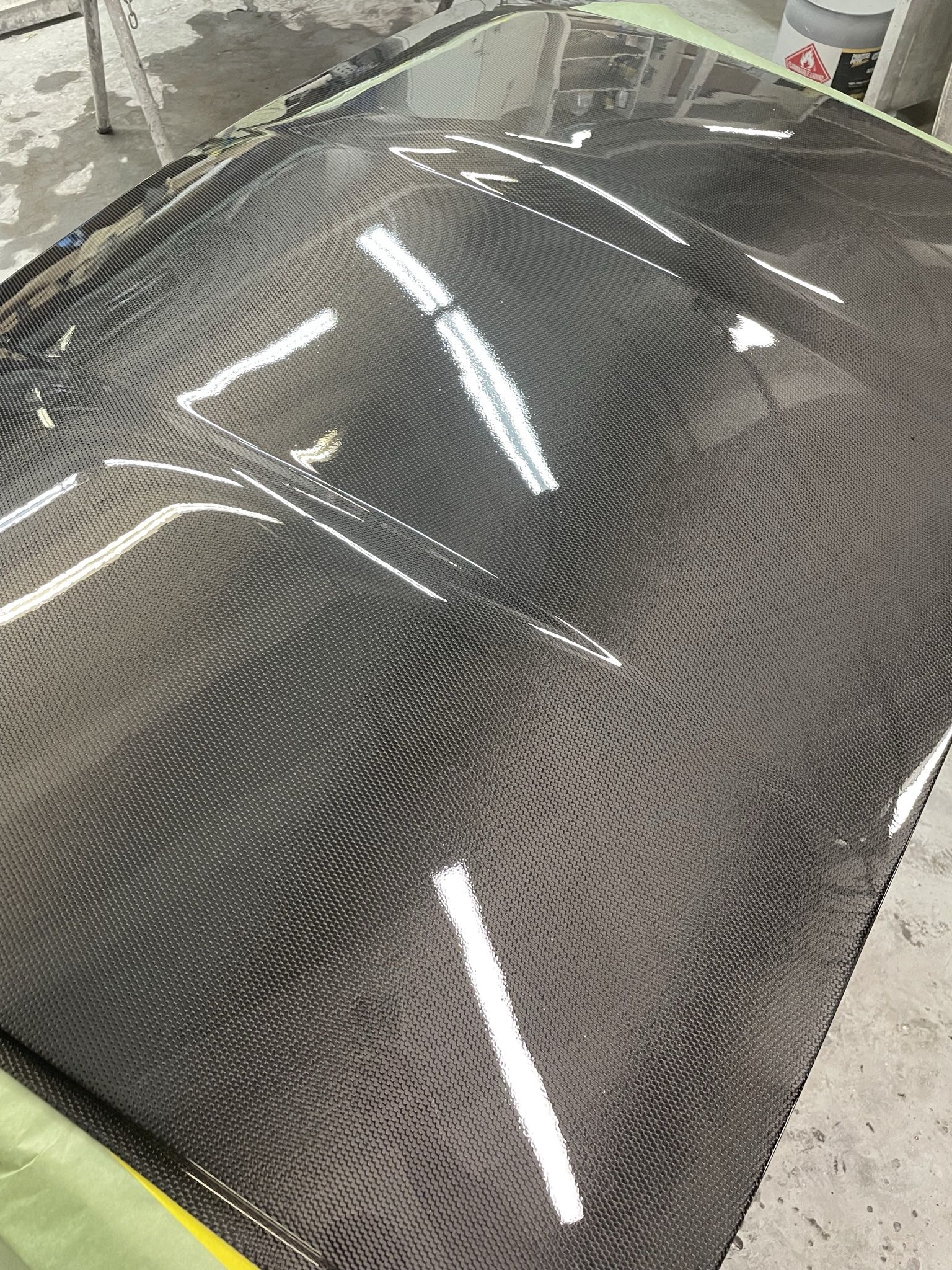 Nissan 350z Carbon Fiber Asuka Roof Overlay