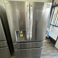 NOW ONLY $1350! Standard Depth Max French Door Refrigerator 