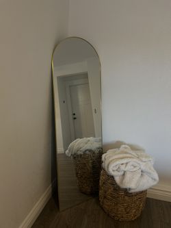 Arched Floor Mirror