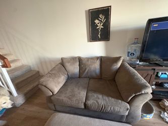 Brown couch