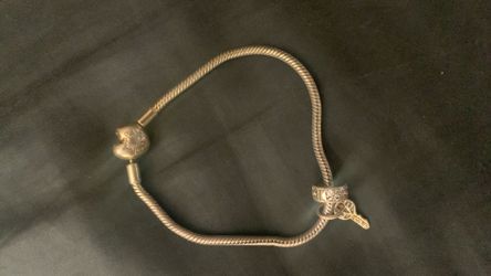 Gold Pandora Heart Bracelet