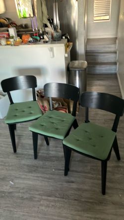 3 chairs