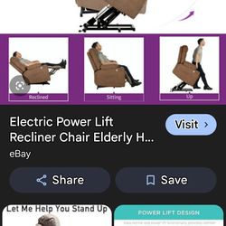 Electric power chair