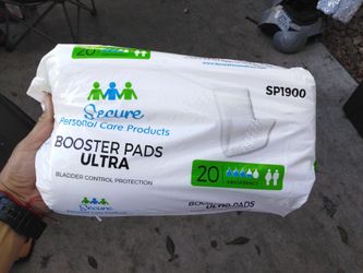 Secure Personal Care Booster Pads Ultra 20-Count