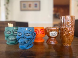 Trader Sam Tiki Mugs