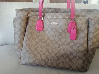 Coach diaper bag