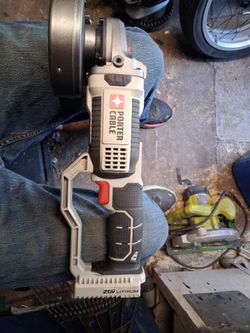 BRAND NEW- PORTER CABLE 20v angle grinder(tool only,)