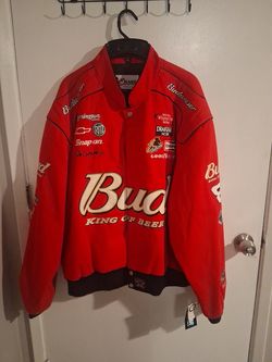 Nascar Dale Jr. Budweiser Jacket 3XL NWT